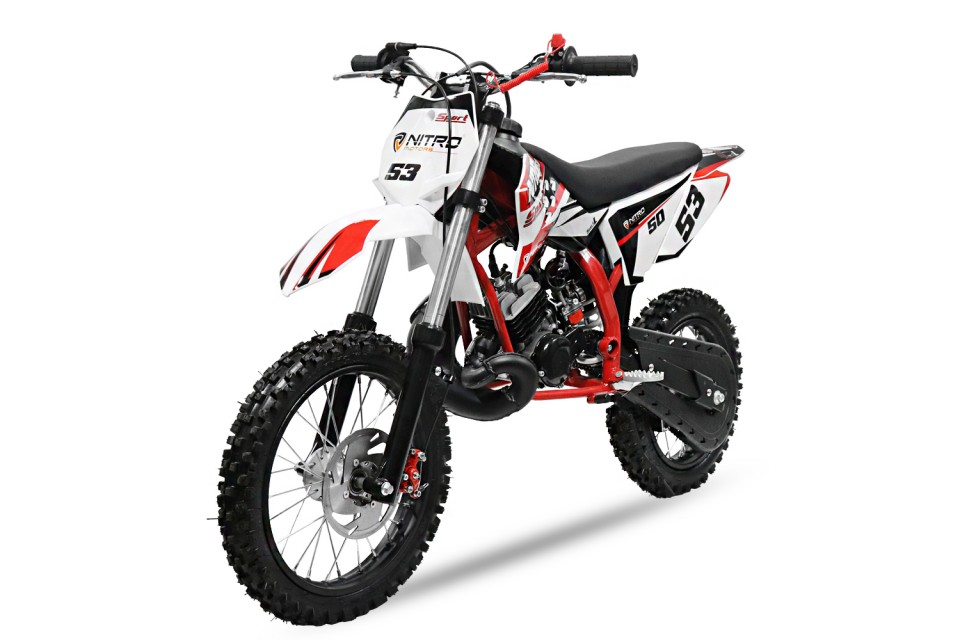 Dirtbike 50cc NRG50 14/12 Red