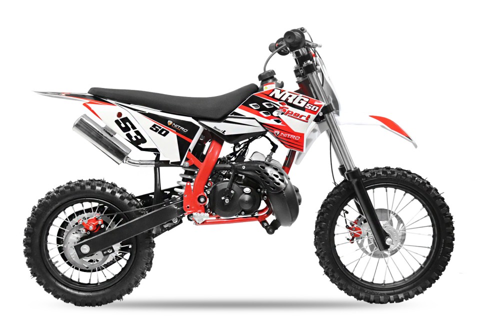 Dirtbike 50cc NRG50 14/12 Red