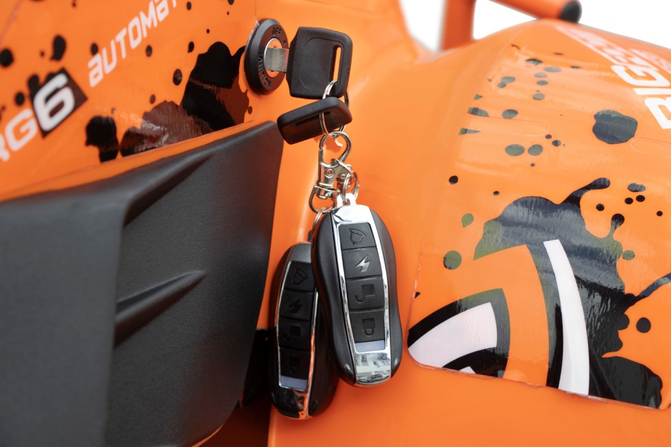 Kinderquad 125cc automaat Bigfoot Sport RG7 Orange