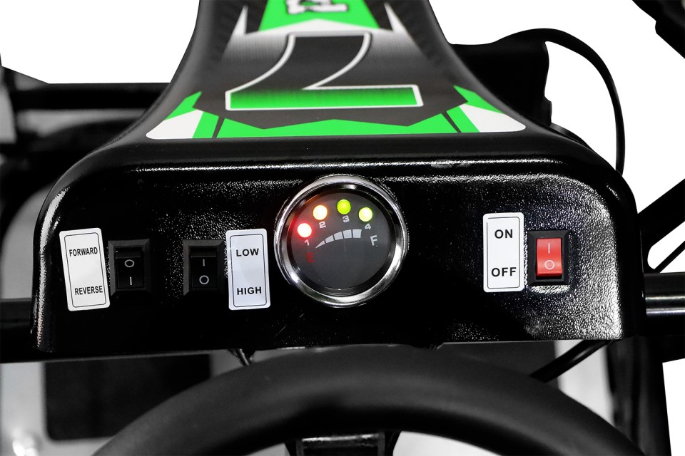 Eco Buggy 1000W GOKID Dirty 6'' Green