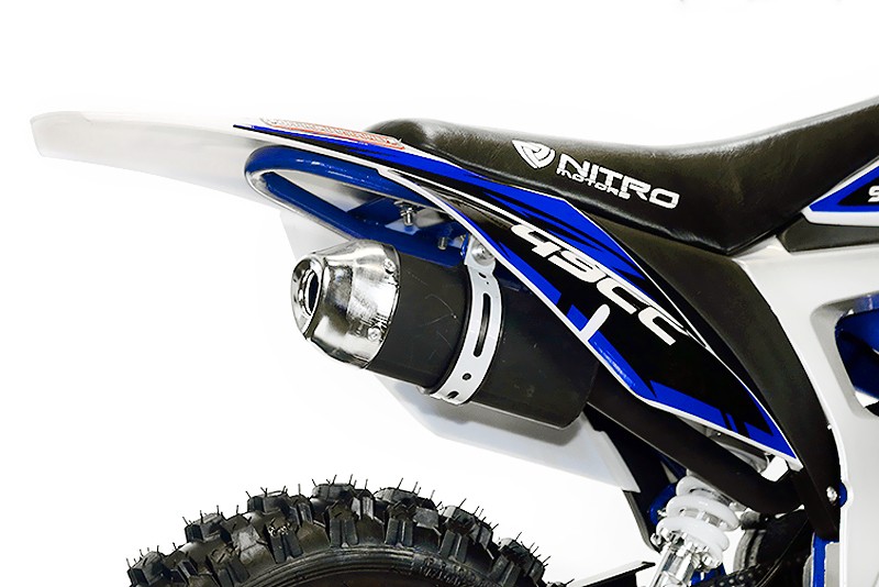 Minicrosser 49cc Gepard Deluxe Tuning blauw 