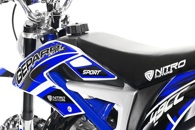 Minicrosser 49cc Gepard Deluxe Tuning red