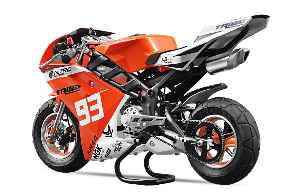 Mini racer 49cc Tribo CR PRM 6 Orange