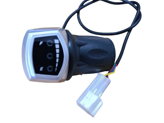 (4J2a) Gashendel Elektrische quad en mini crosser 36V