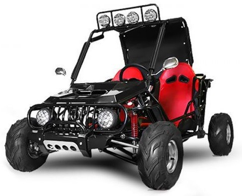 Buggy 125CC RG7-A Hunt 7'' Automaat Black