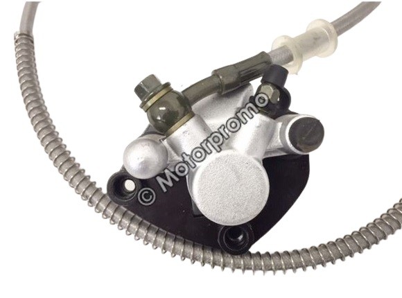 (26H1a) Hydraulische achterrem lengte ca.105cm