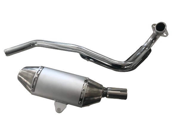 (25C2b) Uitlaat RFZ 125cc dirtbike