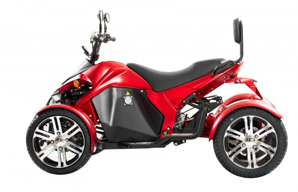 Spy Racing 4000W Quad E8 E-performance 2024 Red