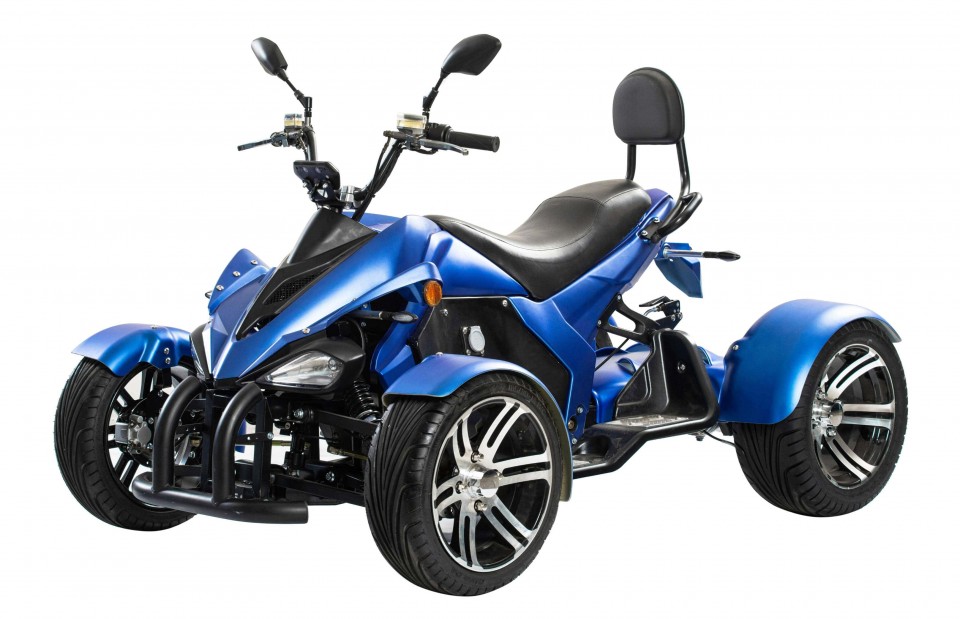 Spy Racing 4000W Quad E8 E-performance 2024 Blue