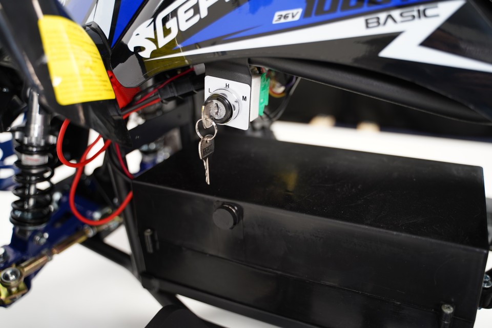 Gepard Kinderquad 1000w Tornado 6 inch Blue