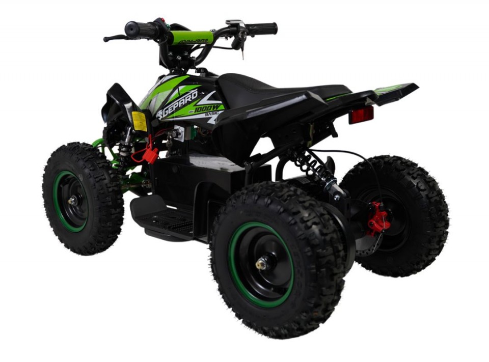 Gepard Kinderquad 1000w Tornado 6 inch Green