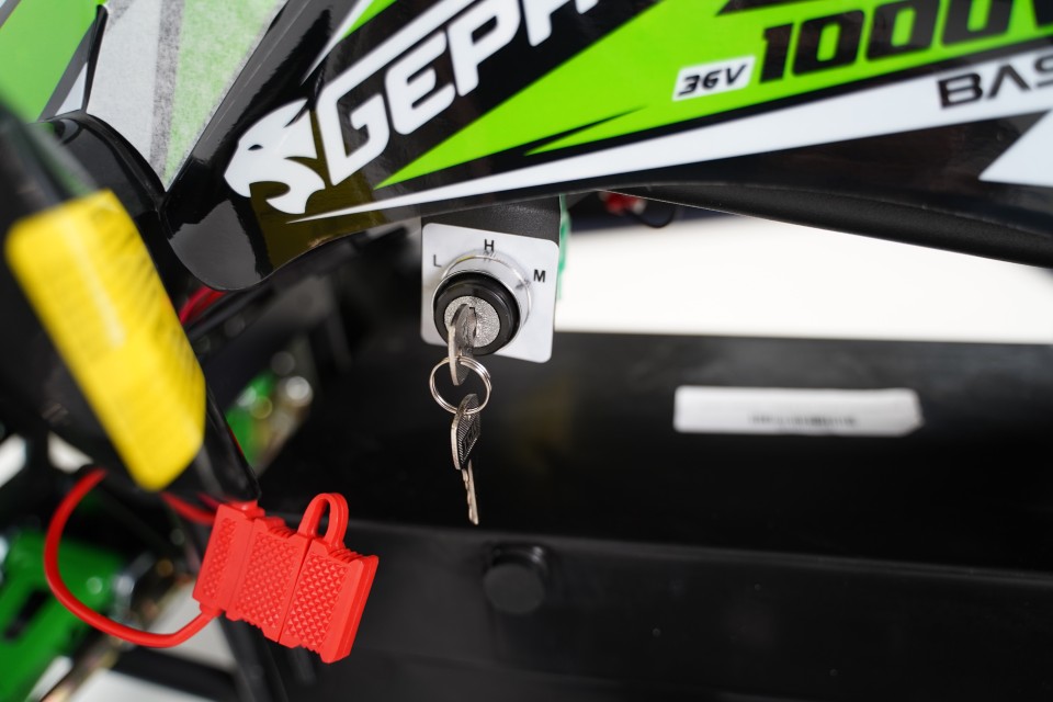 Gepard Kinderquad 1000w Tornado 6 inch Green