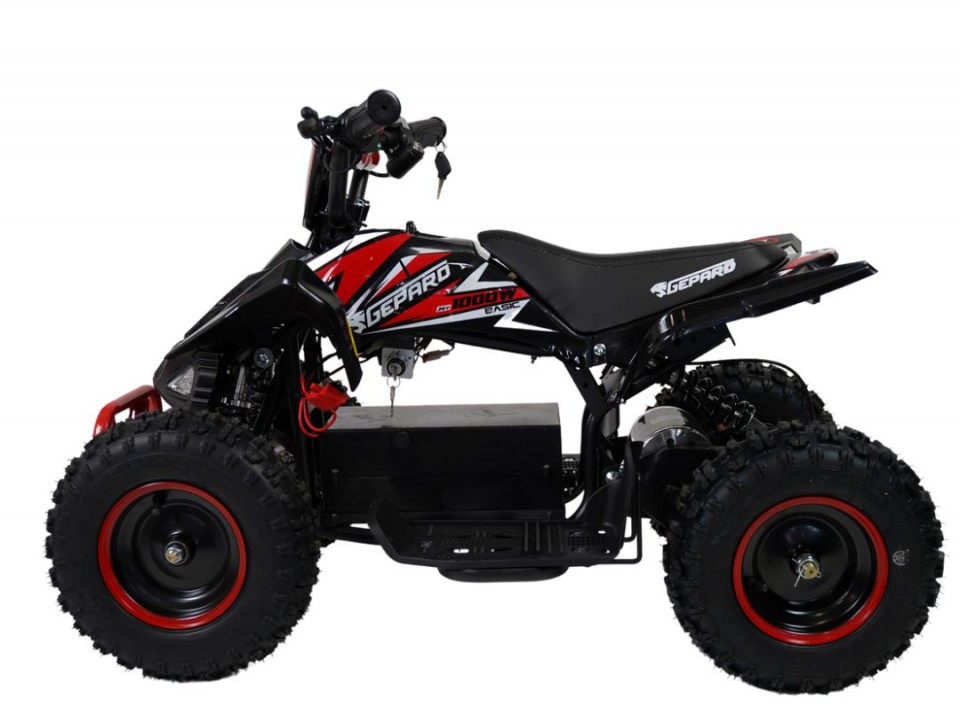 Gepard Kinderquad 1000w Tornado 6 inch Red