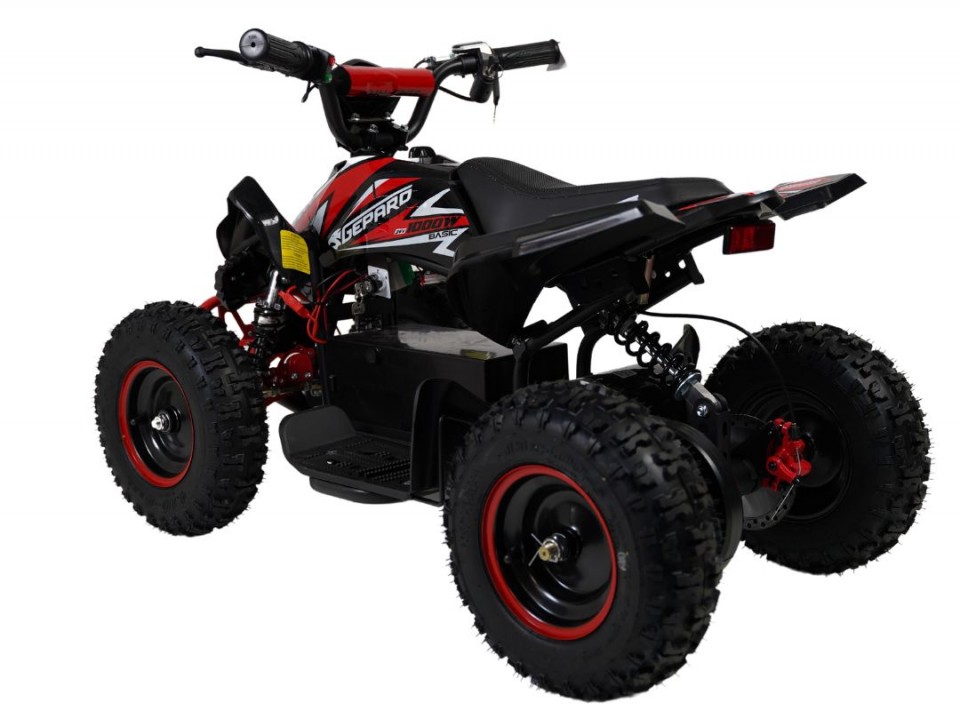 Gepard Kinderquad 1000w Tornado 6 inch Red