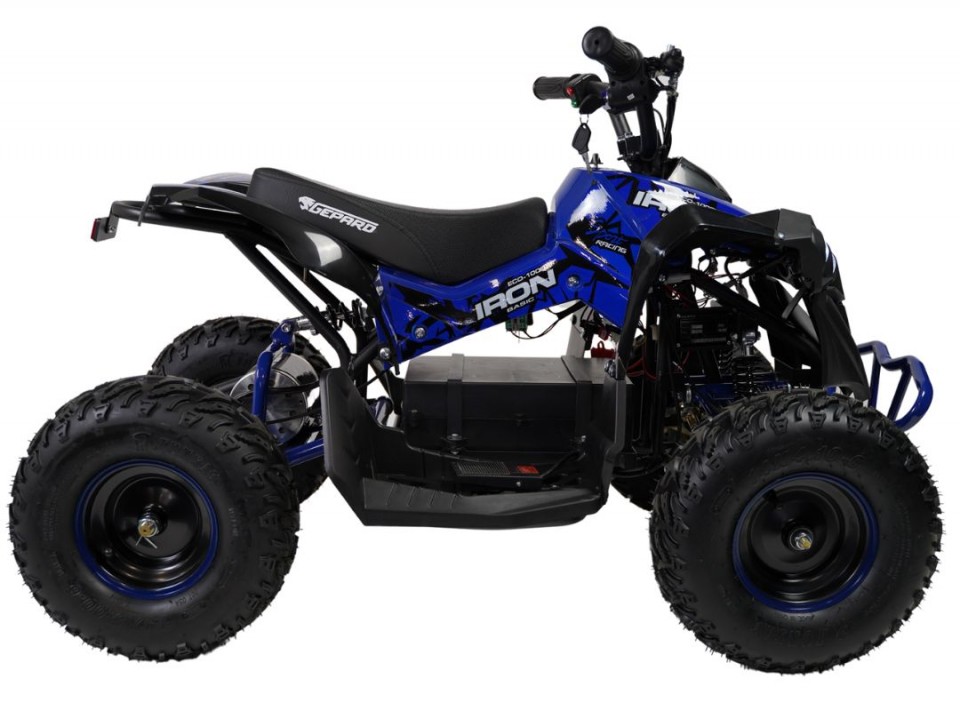 Gepard Kinderquad 1000w Iron XL 6 inch Blue