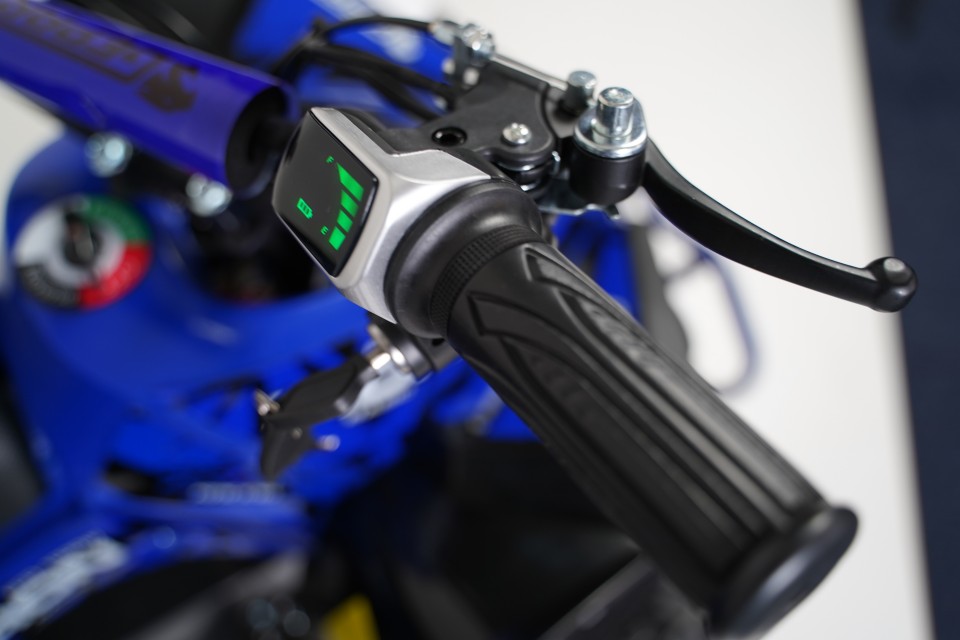 Gepard Kinderquad 1000w Iron XL 6 inch Blue