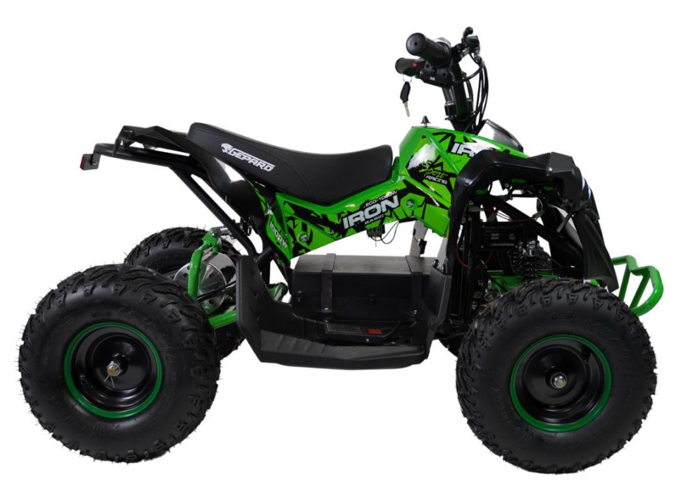 Gepard Kinderquad 1000w Iron XL 6 inch Green