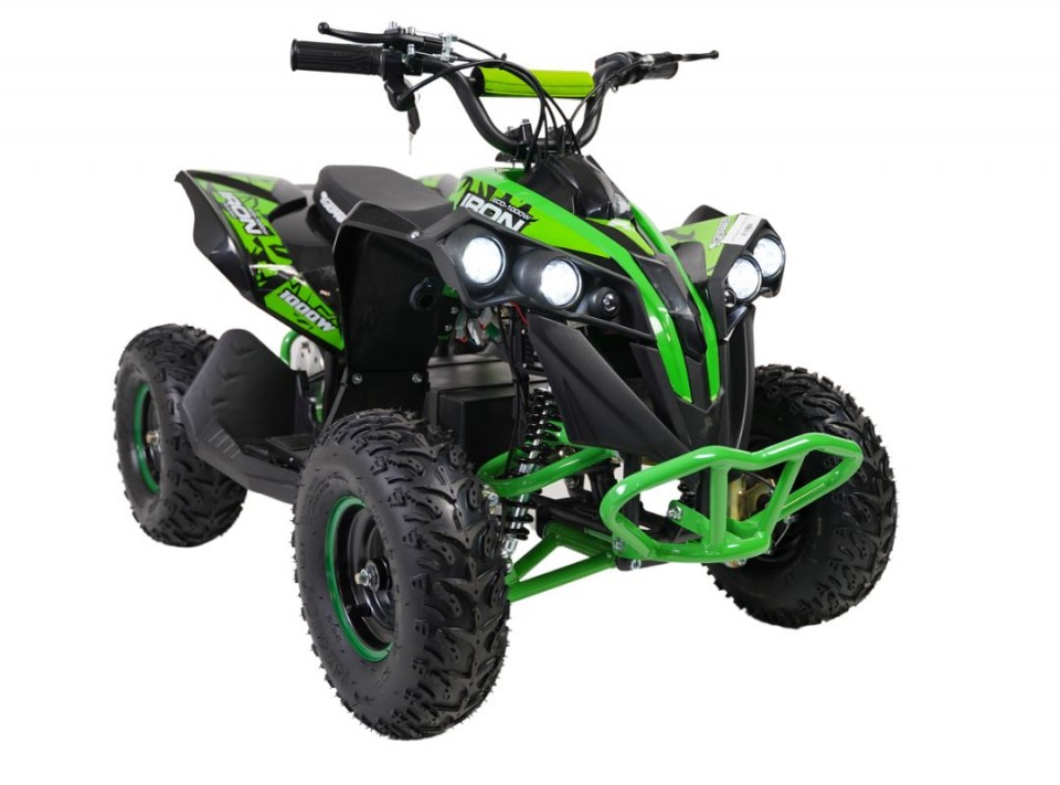 Gepard Kinderquad 1000w Iron XL 6 inch Green