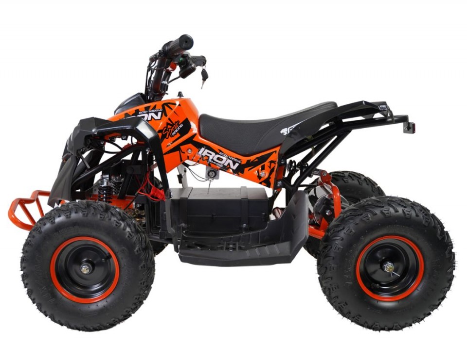 Gepard Kinderquad 1000w Iron XL 6 inch Orange