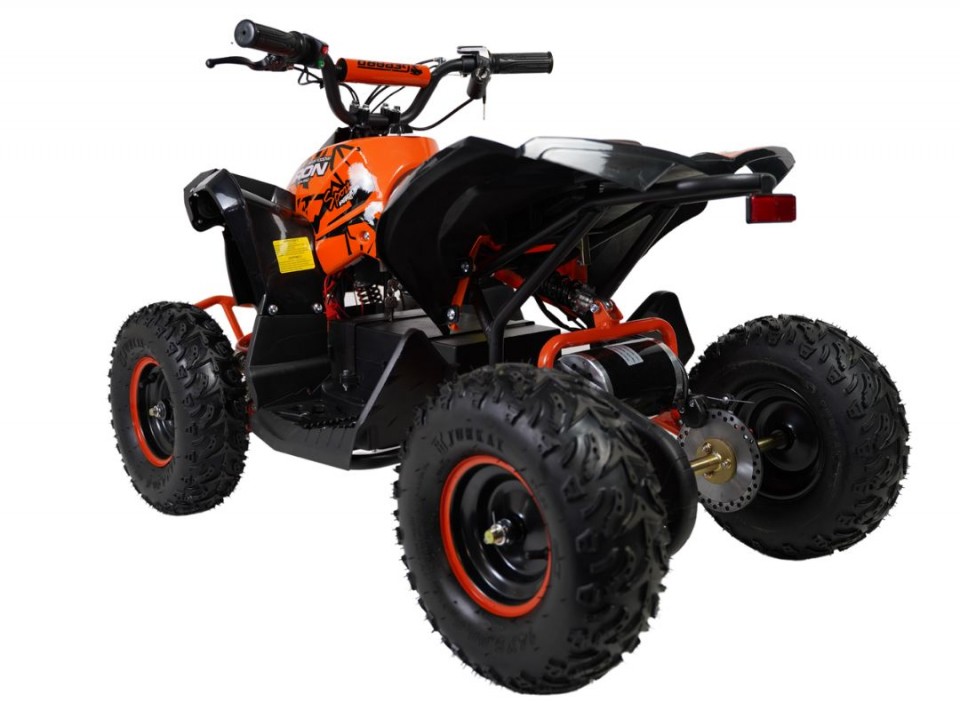 Gepard Kinderquad 1000w Iron XL 6 inch Orange