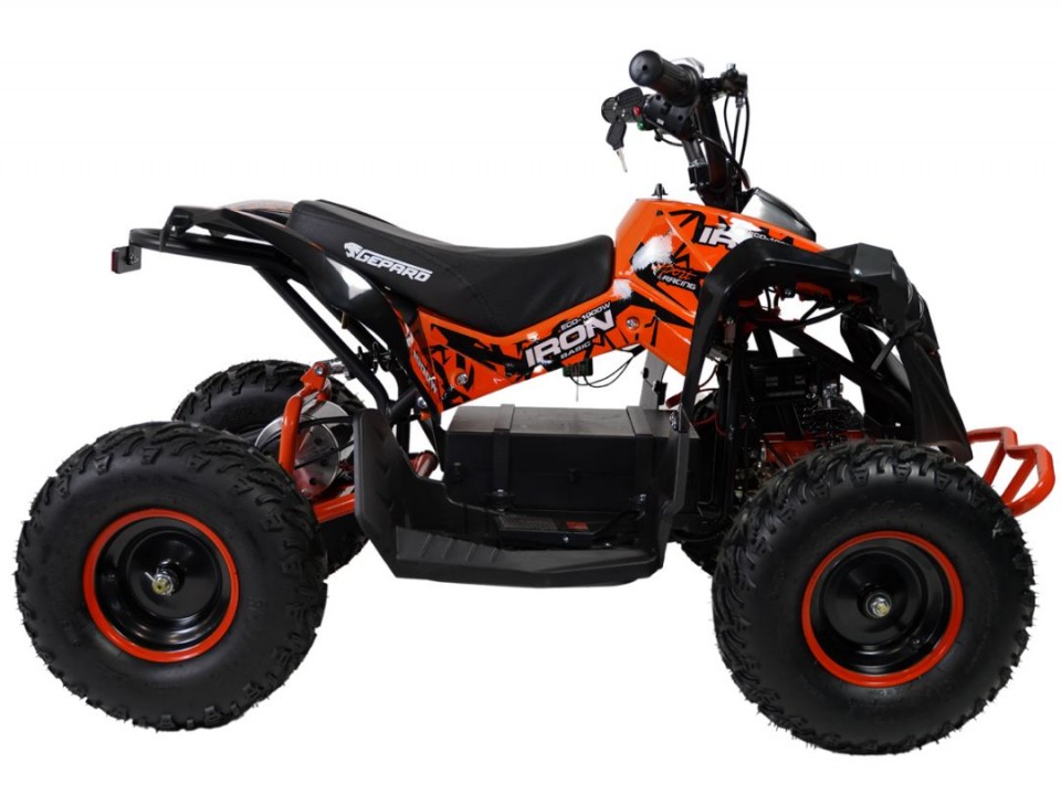 Gepard Kinderquad 1000w Iron XL 6 inch Orange