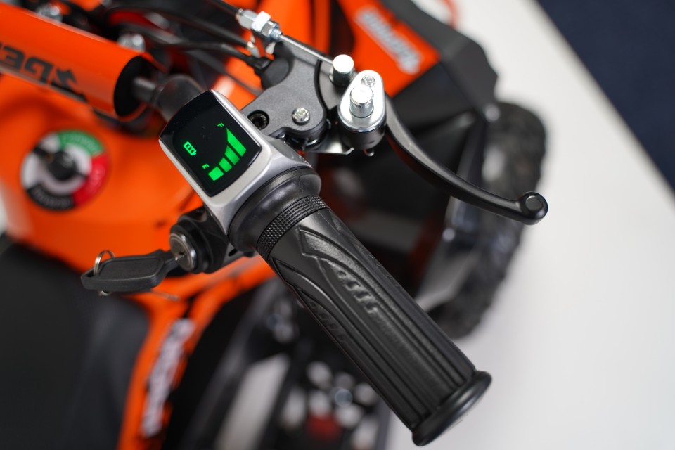 Gepard Kinderquad 1000w Iron XL 6 inch Orange