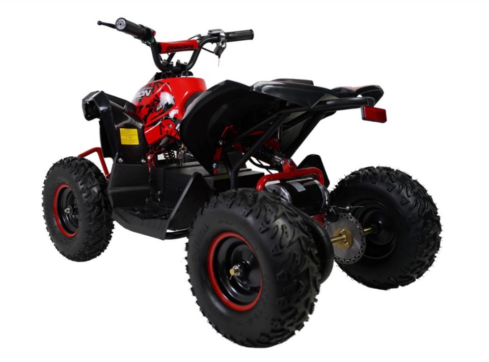 Gepard Kinderquad 1000w Iron XL 6 inch Red