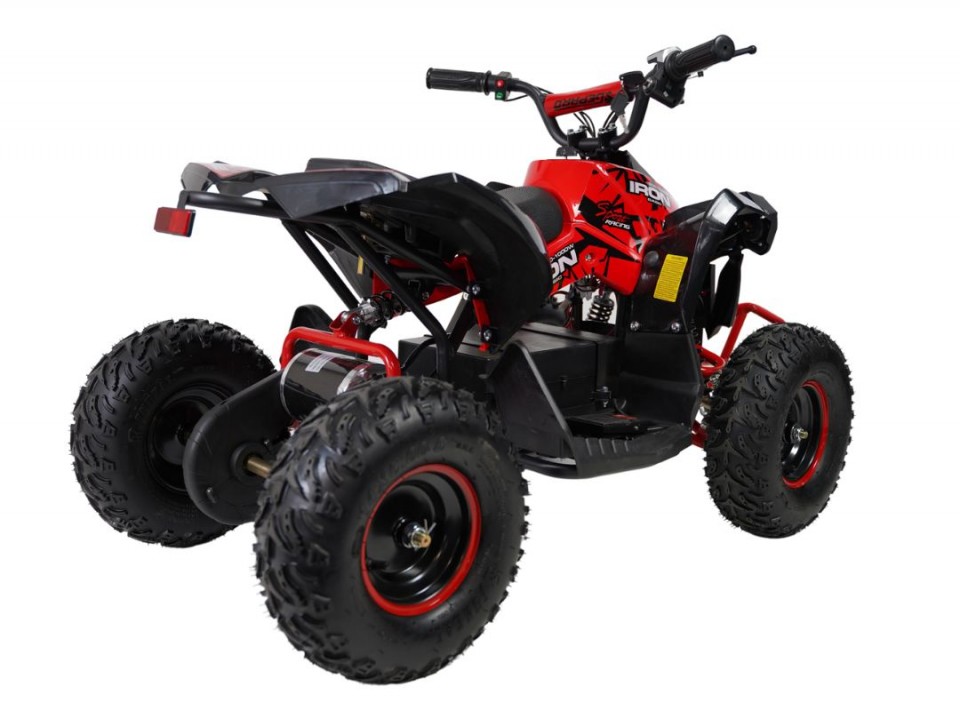 Gepard Kinderquad 1000w Iron XL 6 inch Red