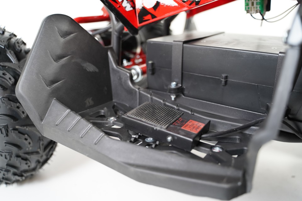 Gepard Kinderquad 1000w Iron XL 6 inch Red