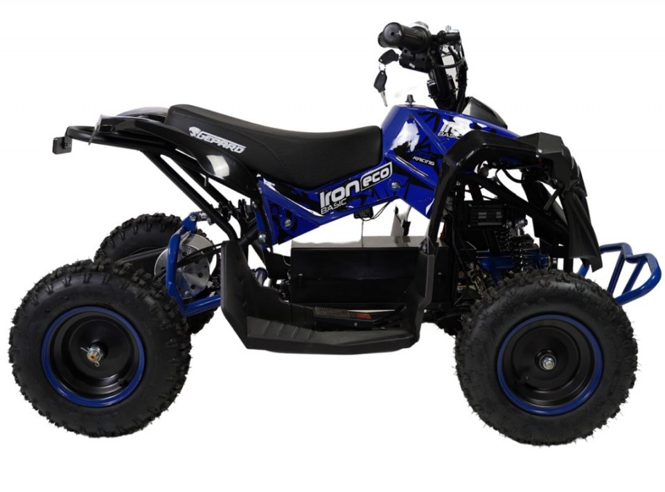 Gepard Kinderquad 800w Iron 6inch Blue