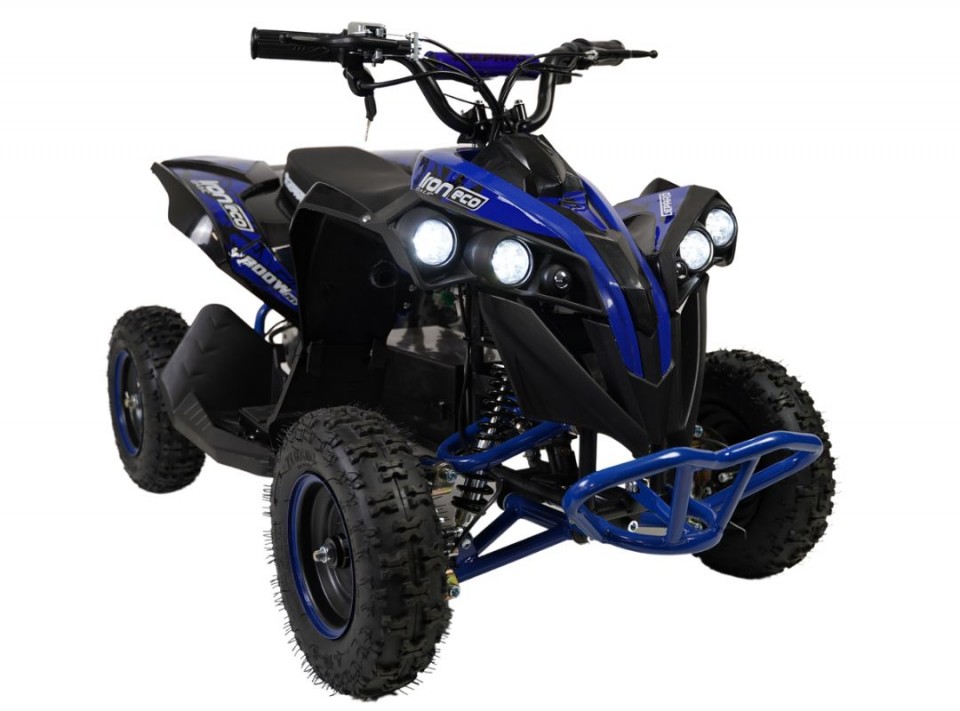 Gepard Kinderquad 800w Iron 6inch Blue