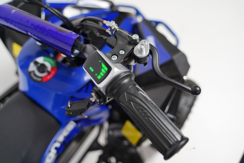 Gepard Kinderquad 800w Iron 6inch Blue