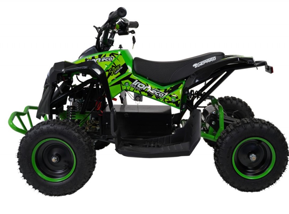 Gepard Kinderquad 800w Iron 6inch Green