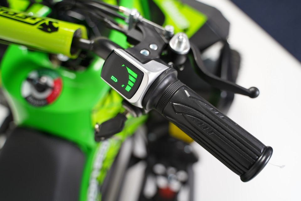 Gepard Kinderquad 800w Iron 6inch Green