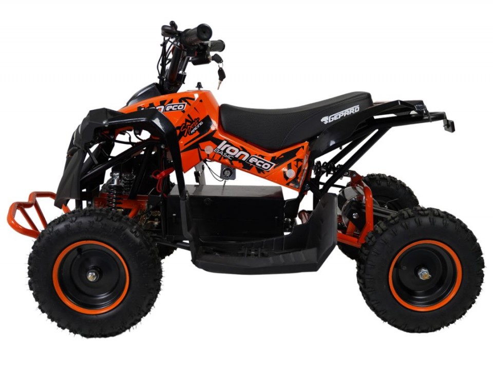 Gepard Kinderquad 800w Iron 6inch Orange