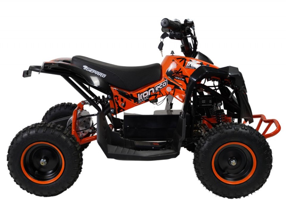 Gepard Kinderquad 800w Iron 6inch Orange