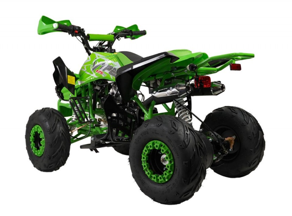 Gepard Kinderquad 125cc Viper 7inch Green
