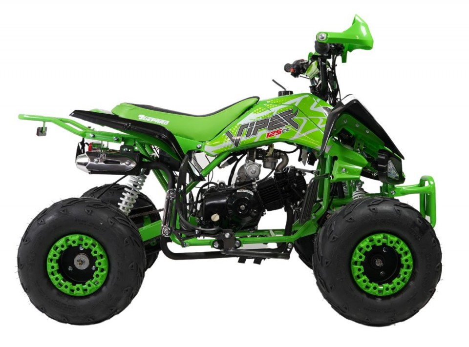 Gepard Kinderquad 125cc Viper 7inch Green