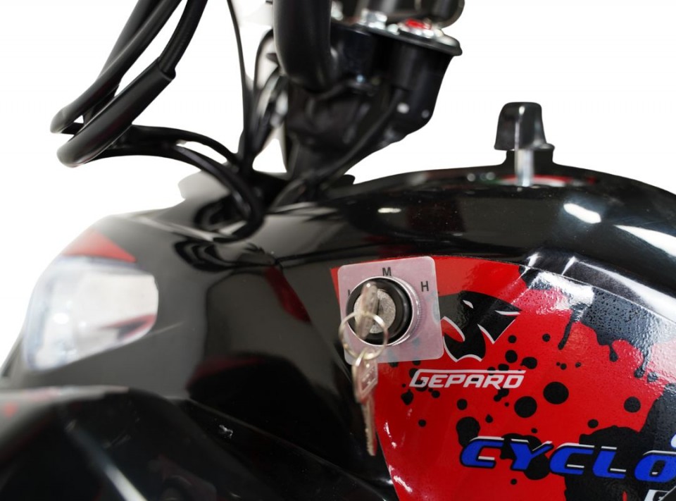 Gepard Kinderquad 800w Cyclops 6 inch Black