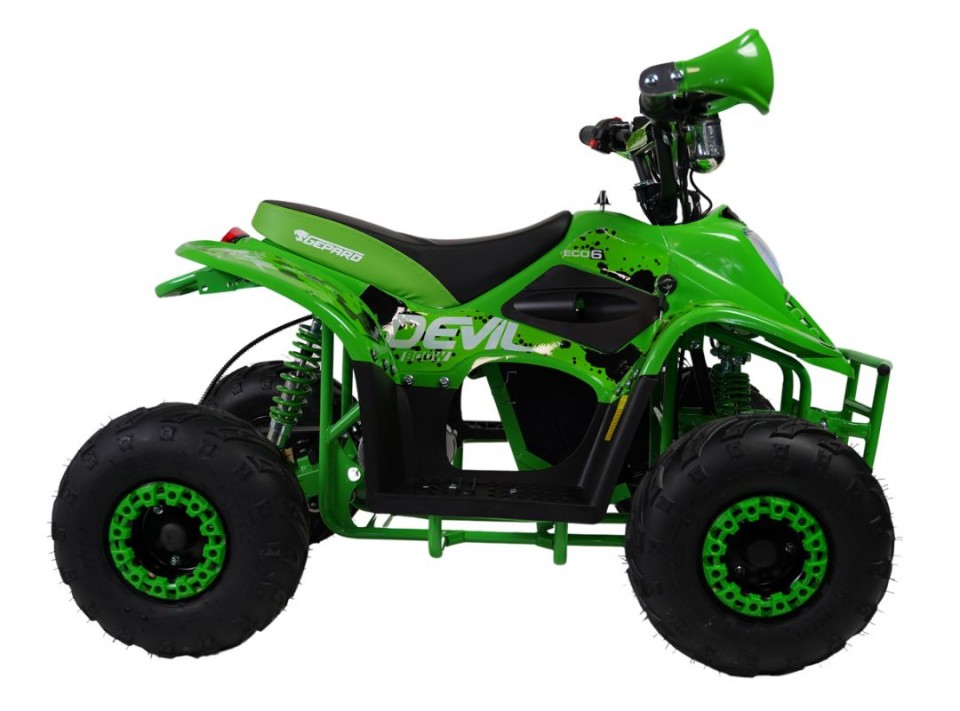 Gepard Kinderquad 800W Devil 6 Green