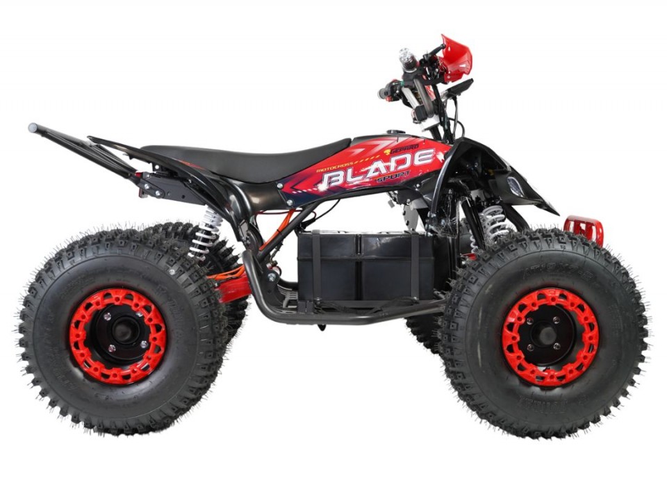 Gepard Kinderquad 1500W Blade RS 8inch Cardan Red