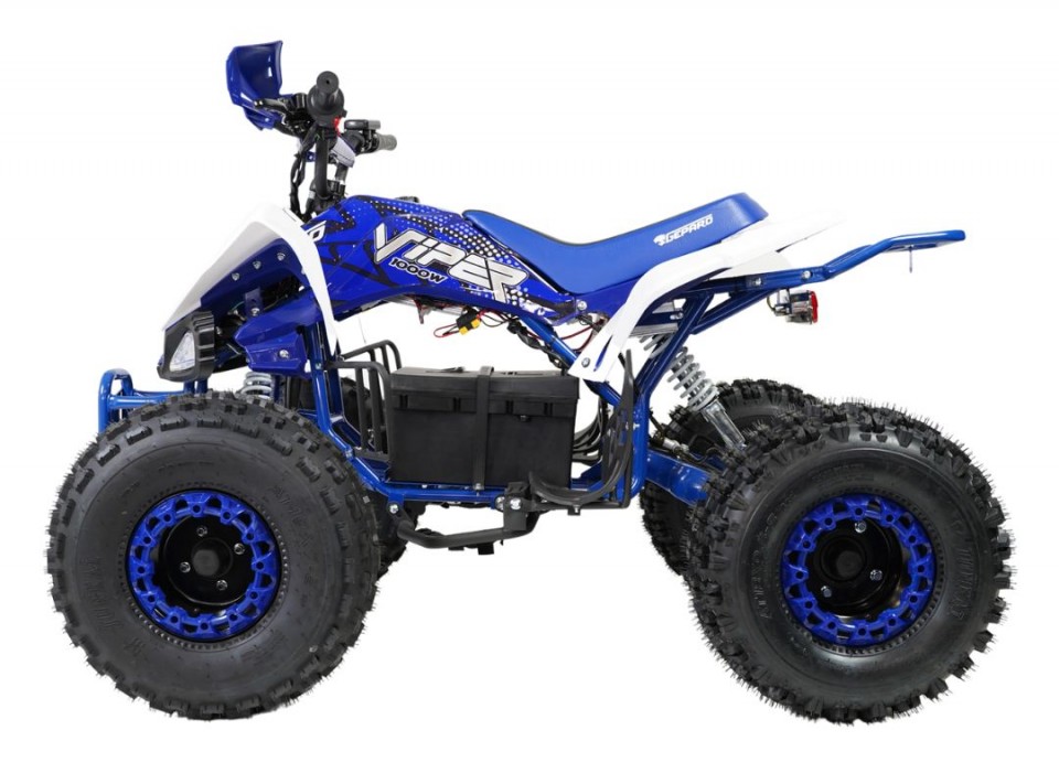 Gepard Kinderquad 1000W Viper 8inch Cardan Blue