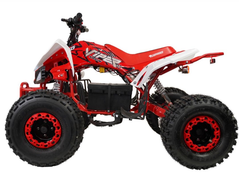 Gepard Kinderquad 1000W Viper 8inch Cardan Red