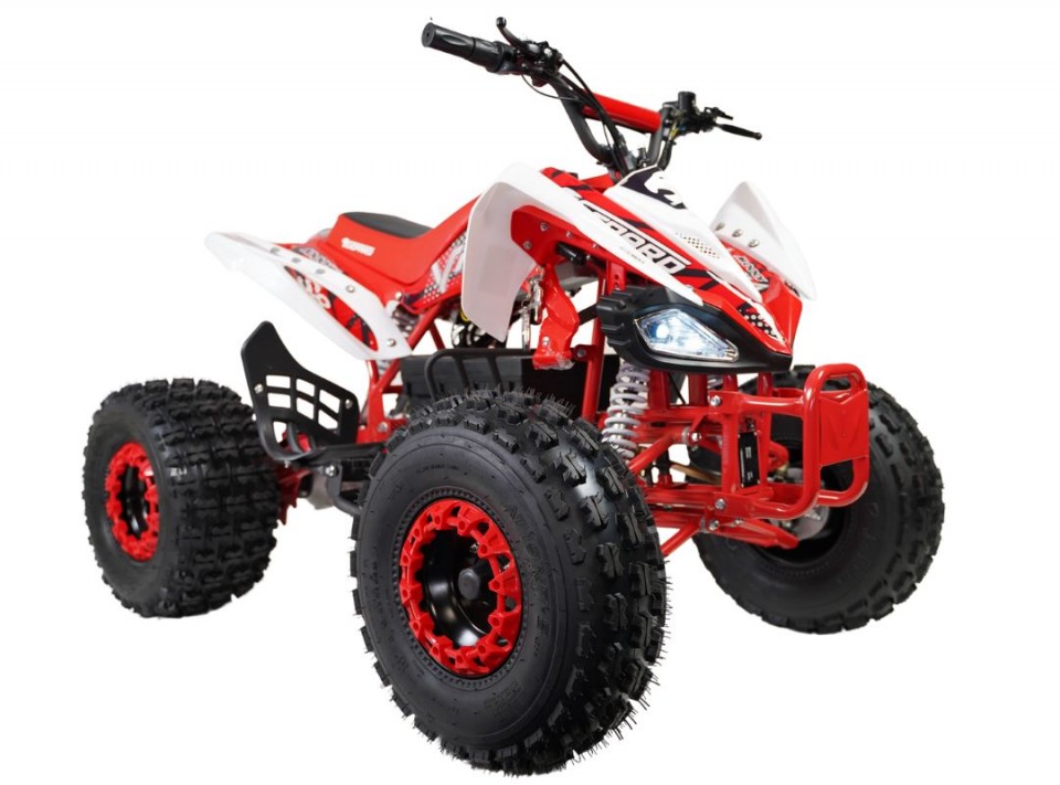Gepard Kinderquad 1000W Viper 8inch Cardan Red