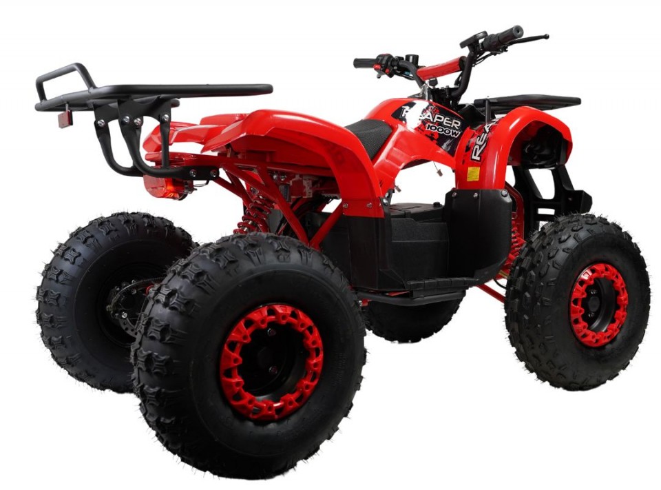 Gepard kinderquad 1000W Reaper Diff 8inch Red