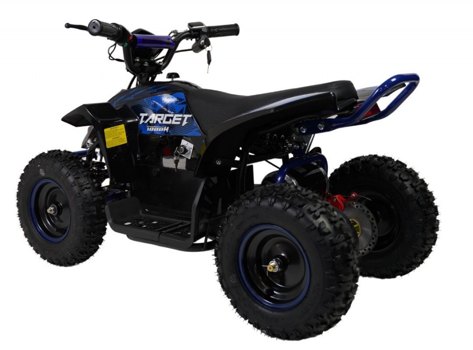Gepard Kinderquad 1000w Target 6 inch Blue