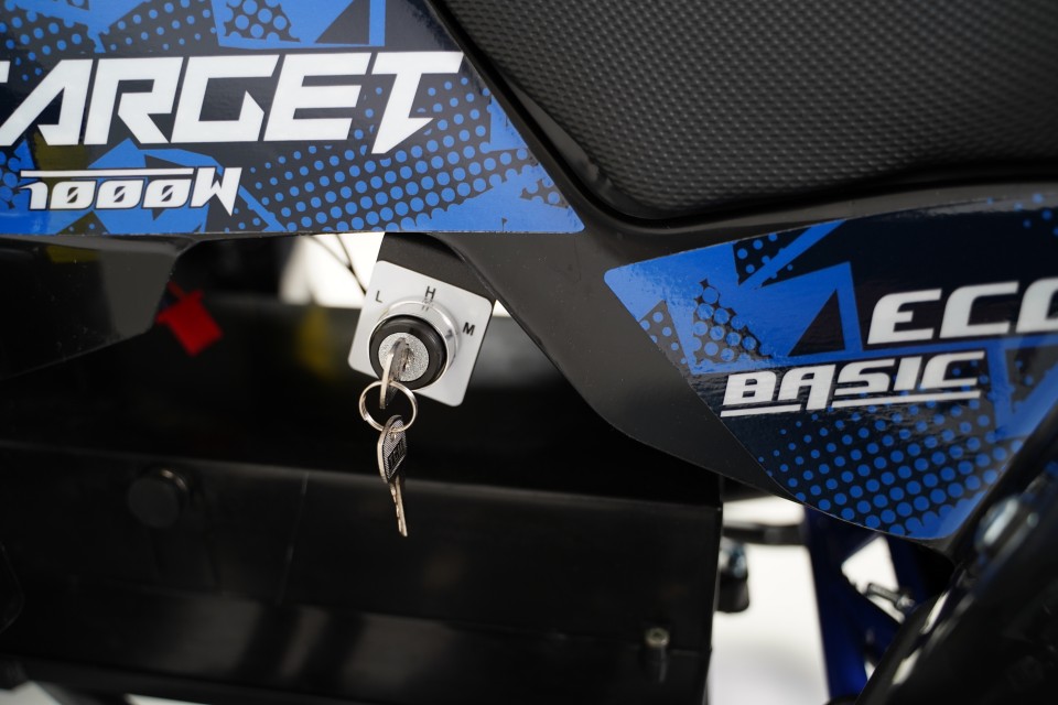 Gepard Kinderquad 1000w Target 6 inch Blue