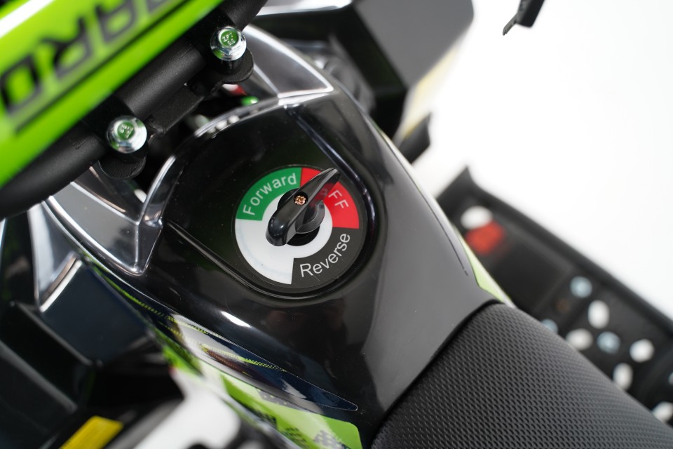 Gepard Kinderquad 1000w Target 6 inch Green