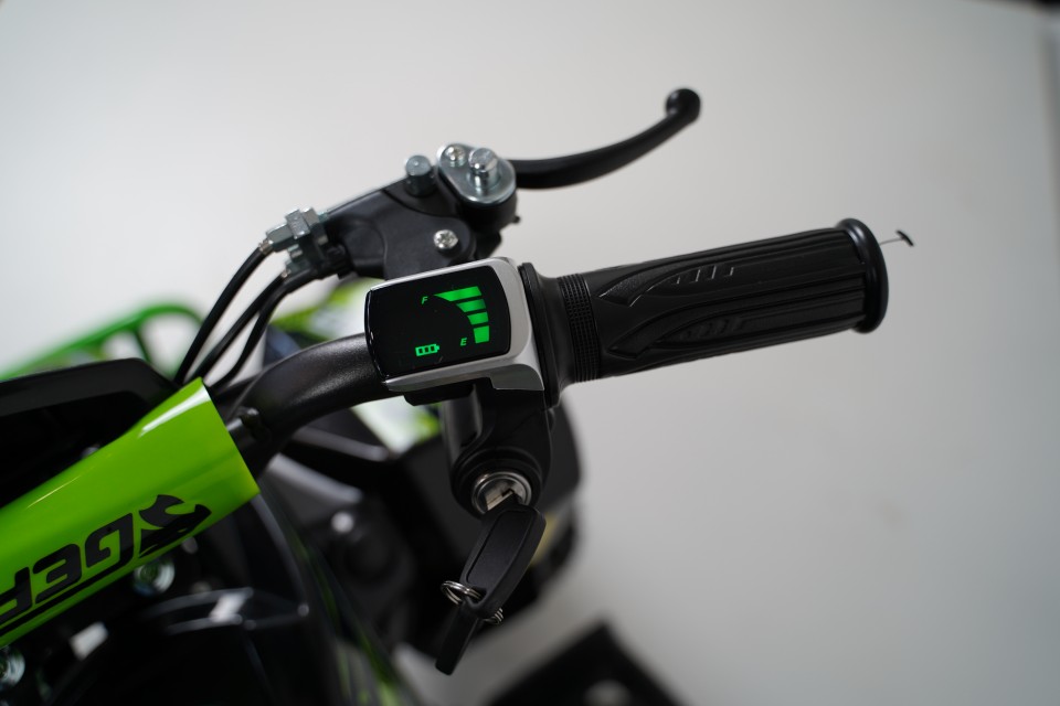 Gepard Kinderquad 1000w Target 6 inch Green