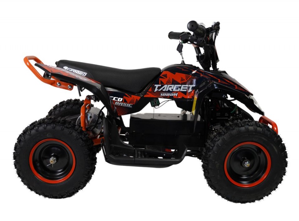 Gepard Kinderquad 1000w Target 6 inch Orange